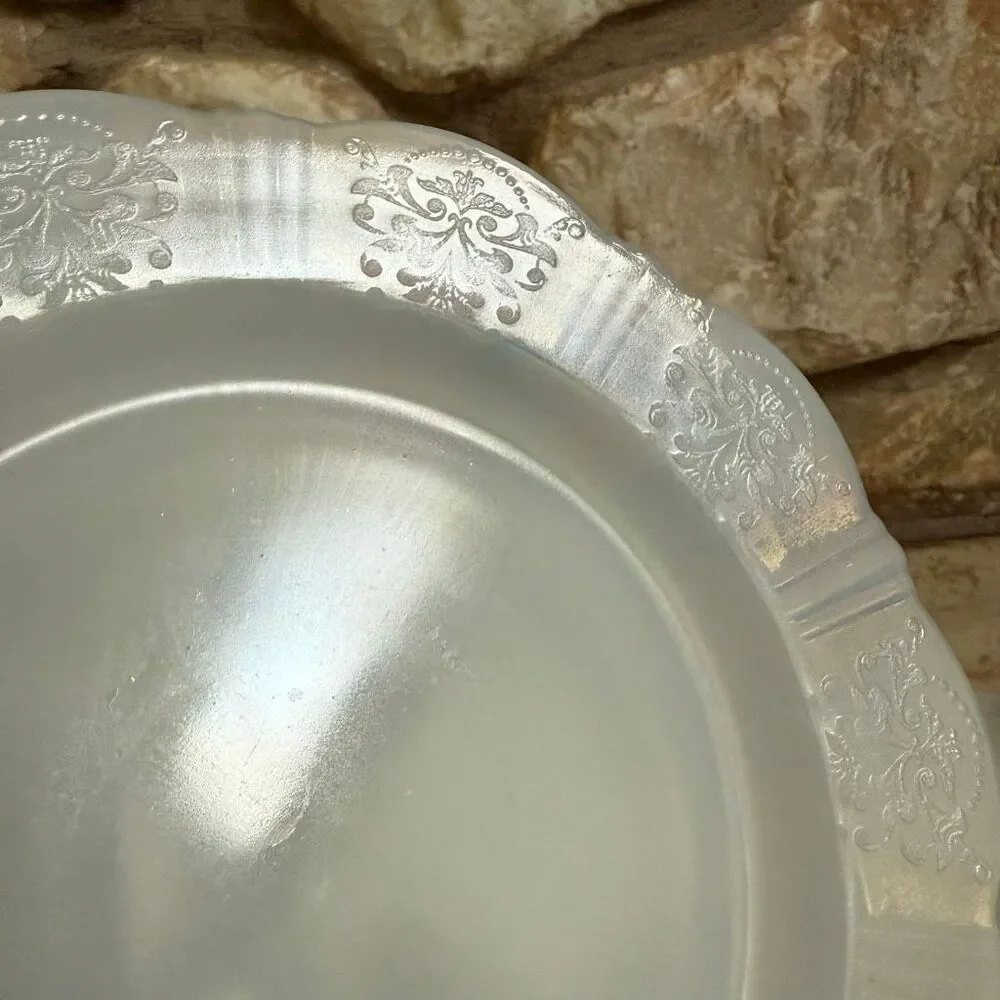 Vintage Macbeth-Evans American Sweetheart Monax luncheon plates MCM